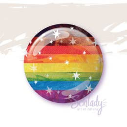 Pride Flag Pinback Buttons - Pt. 1
