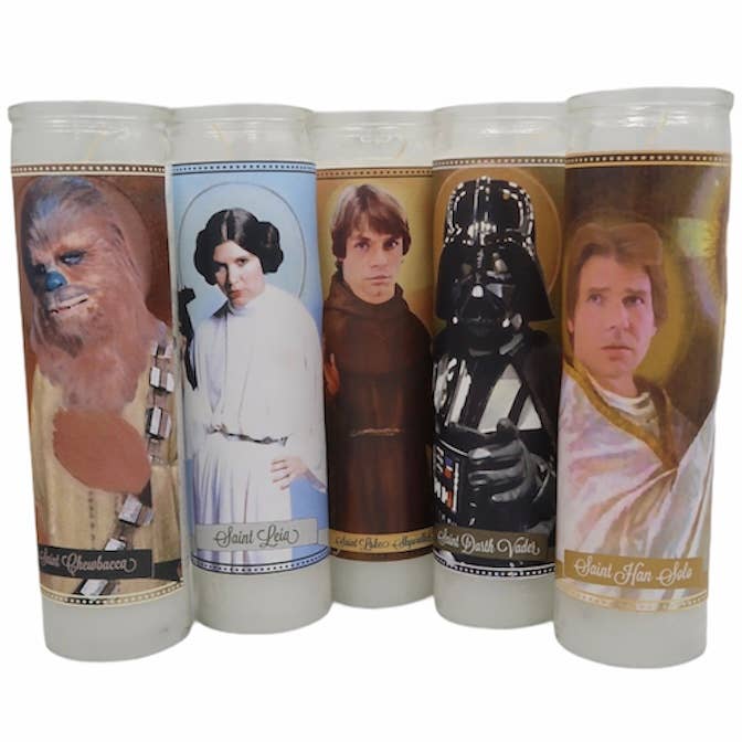 Star Wars Devotional Prayer Saint Candles