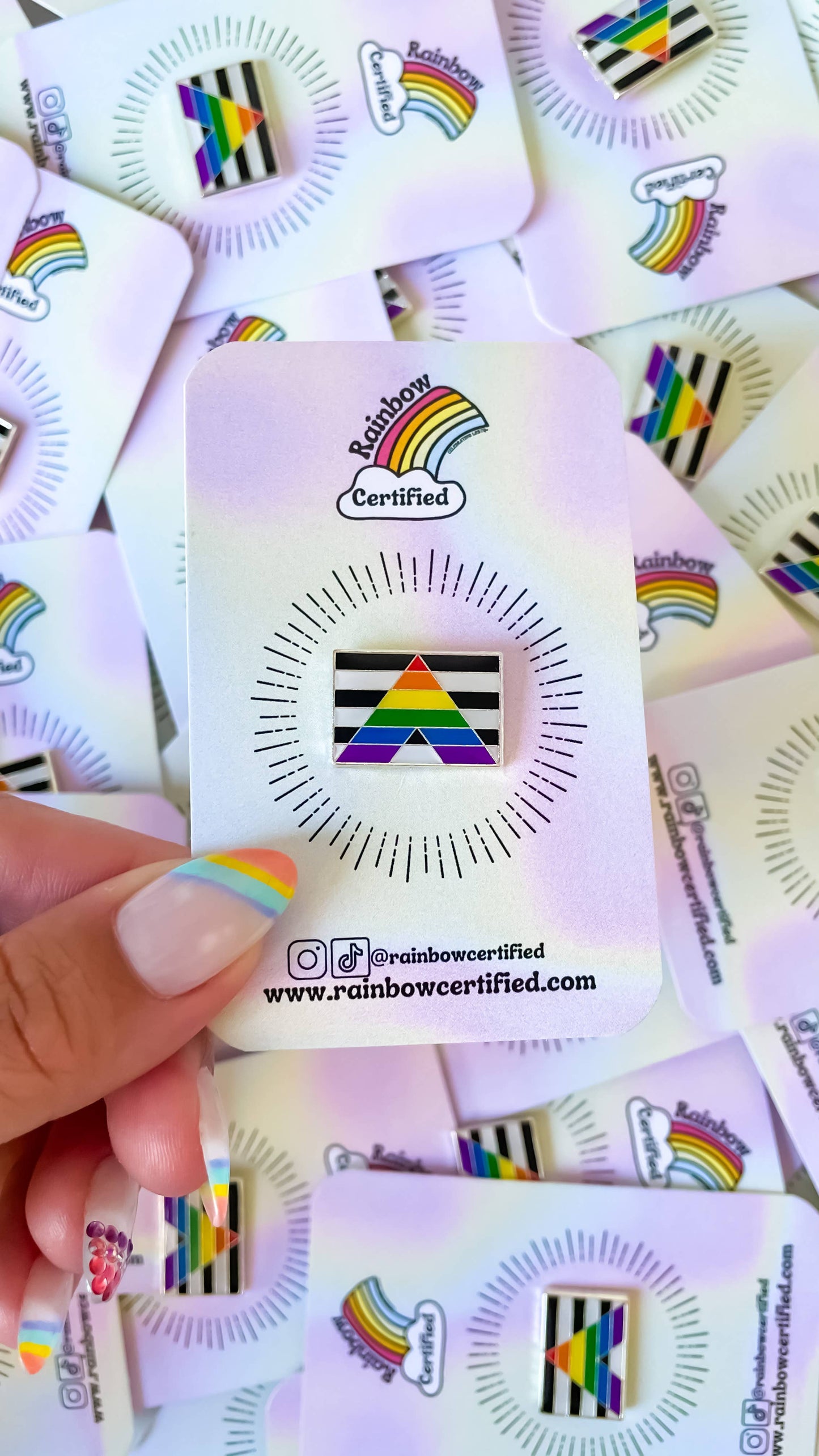 Straight Ally | Pride Enamel Pin