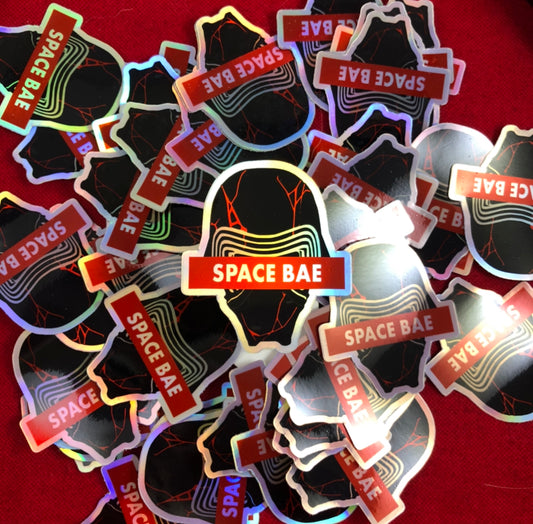 Space Bae | Holographic Vinyl Sticker