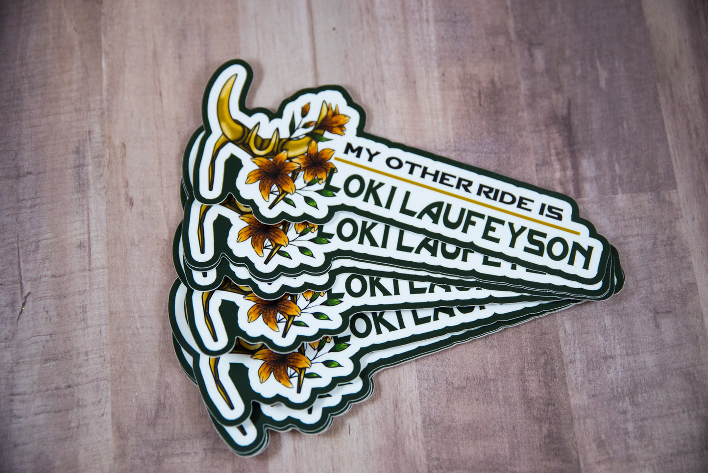 My Other Ride Is Loki Laufeyson | Bumper Sticker
