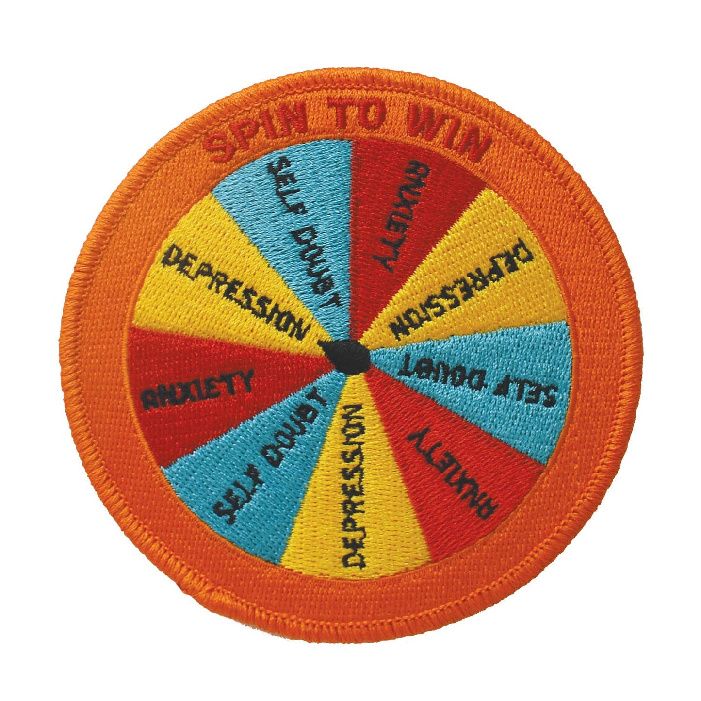 Spin to Win | Embroidered Patch