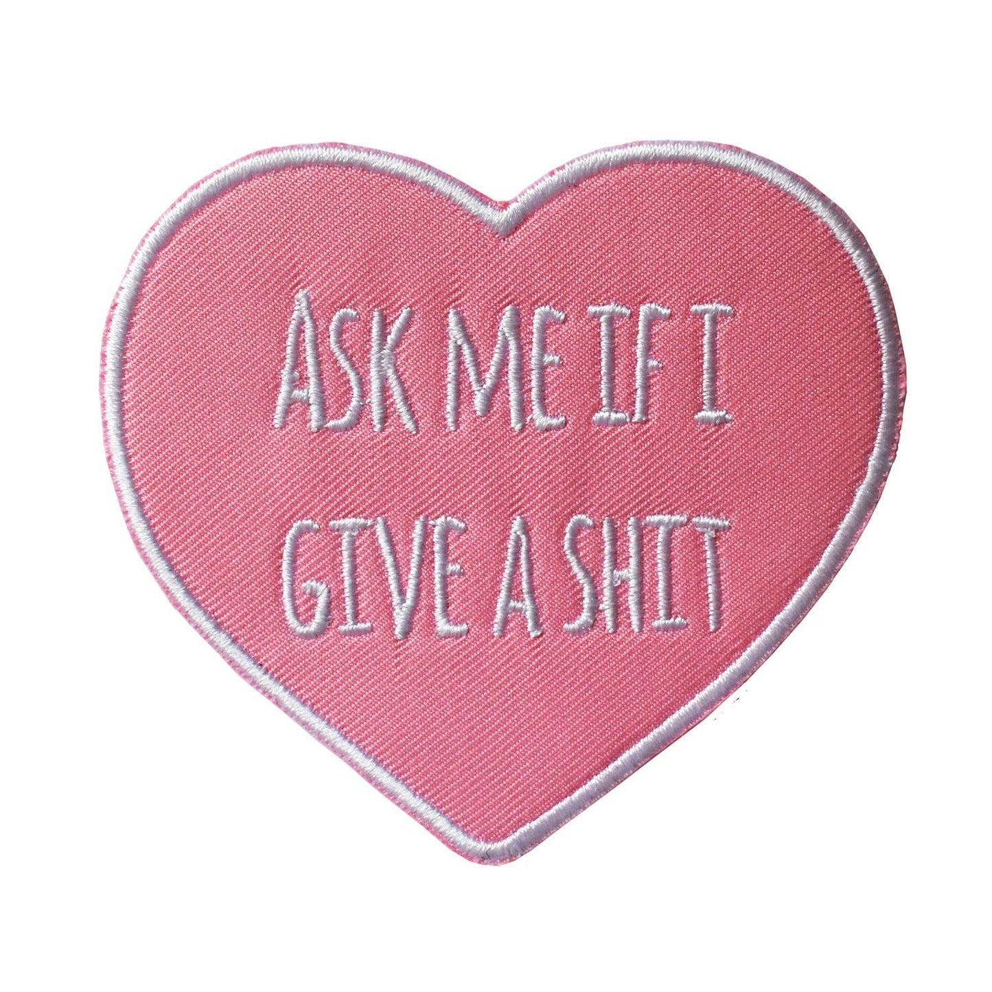 Ask Me | Embroidered Patch