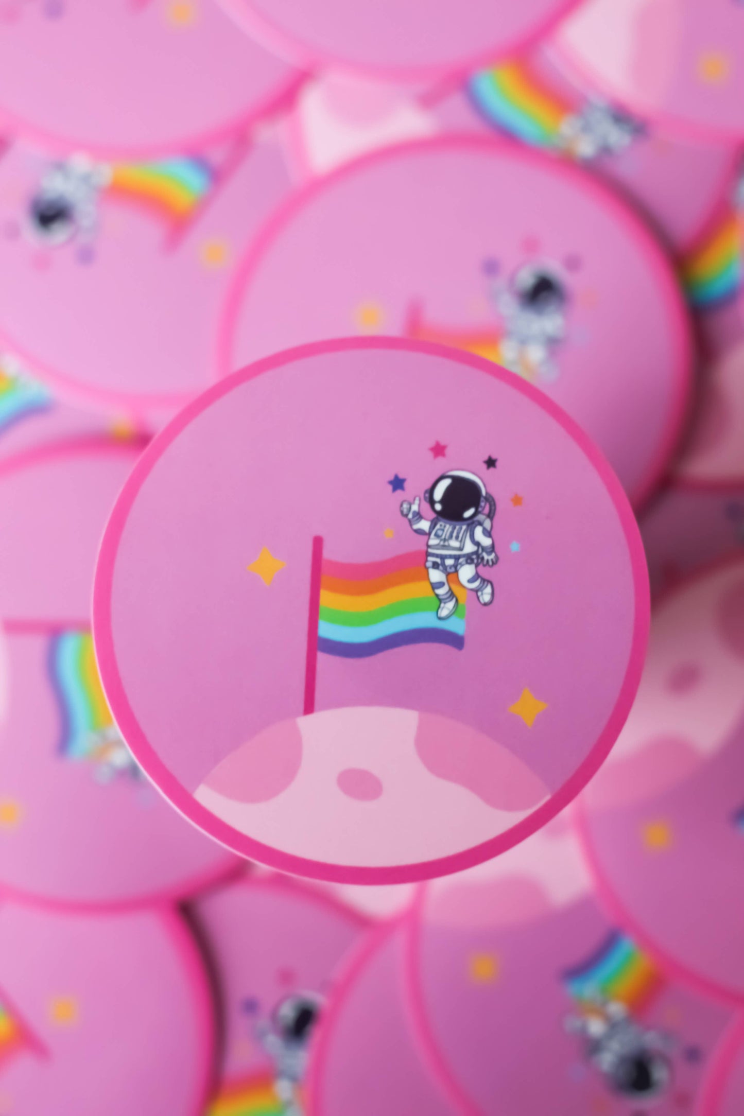 Moon Landing Pride | Sticker